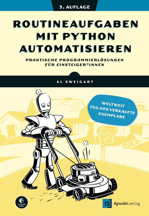 Produktbild: Routineaufgaben mit Python automatisieren