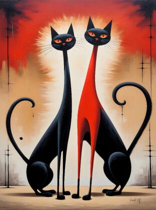 Produktbild: CALVENDO Puzzle Katzen - Samtpfoten im Team | 2000 Teile Lege-Gr&ouml;&szlig;e 90x67cm Foto-Puzzle f&uuml;r gl&uuml;ckliche Stunden