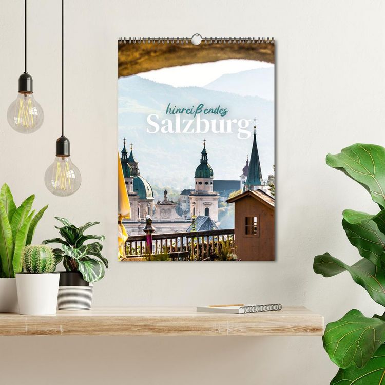 Produktbild: Hinrei&szlig;endes Salzburg (Wandkalender 2026 DIN A3 hoch), CALVENDO Monatskalender