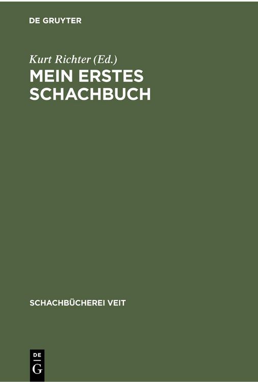 Produktbild: Mein erstes Schachbuch