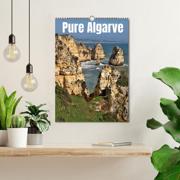 Produktbild: Pure Algarve (Wall Calendar 2026 DIN A3 portrait), CALVENDO 12 Month Wall Calendar