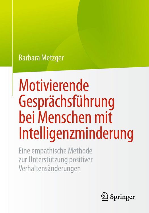 Produktbild: Motivierende Gespr&auml;chsf&uuml;hrung bei Menschen mit Intelligenzminderung