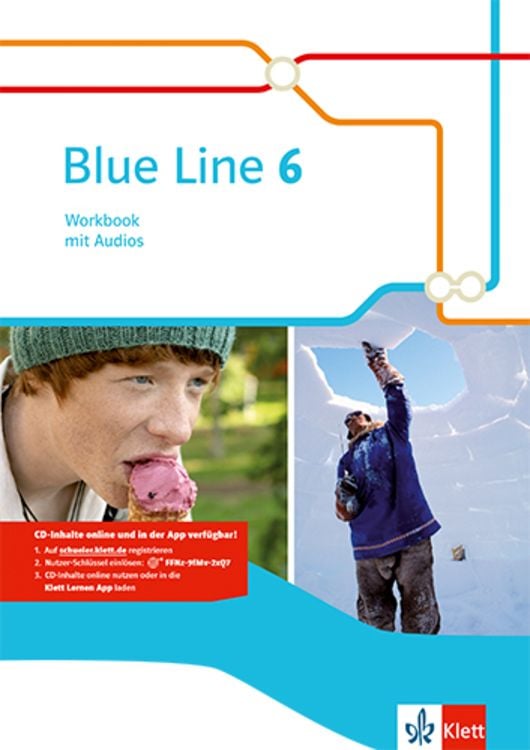 Produktbild: Blue Line 6. Workbook mit Audios Klasse 10
