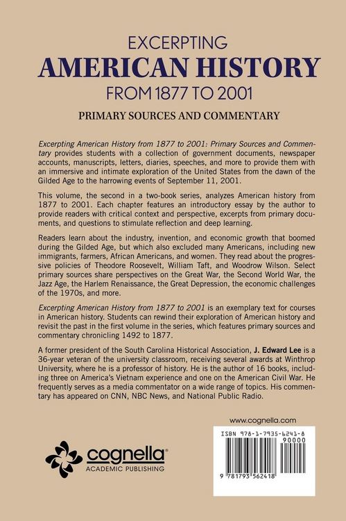 Produktbild: Excerpting American History from 1877 to 2001