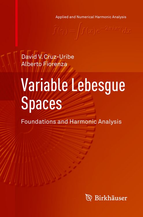 Produktbild: Variable Lebesgue Spaces