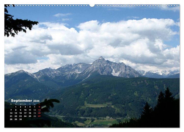 Produktbild: Unterwegs in Tirol (Wandkalender 2026 DIN A2 quer), CALVENDO Monatskalender