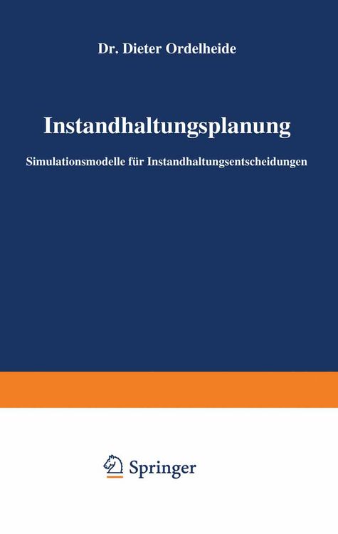 Produktbild: Instandhaltungsplanung