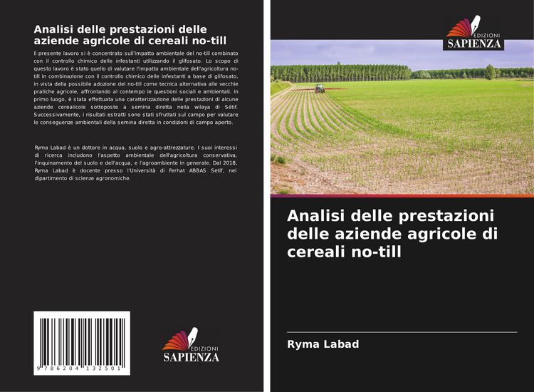 Produktbild: Analisi delle prestazioni delle aziende agricole di cereali no-till