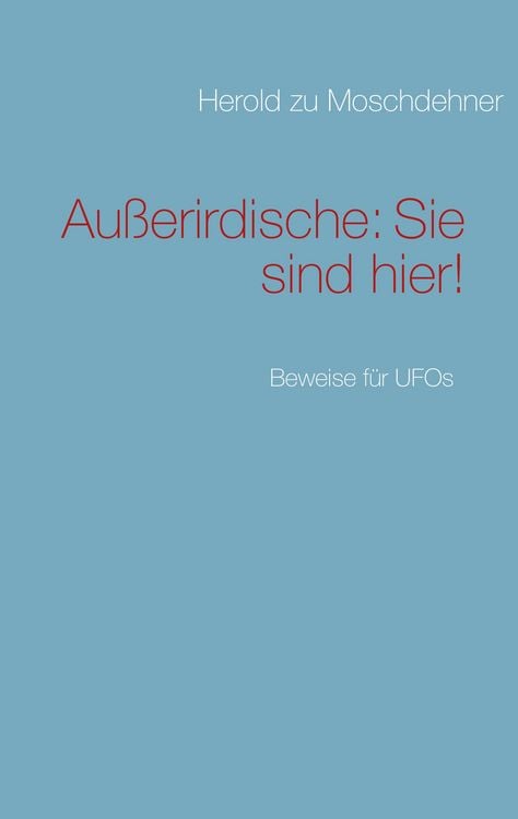 Produktbild: Au&szlig;erirdische: Sie sind hier!