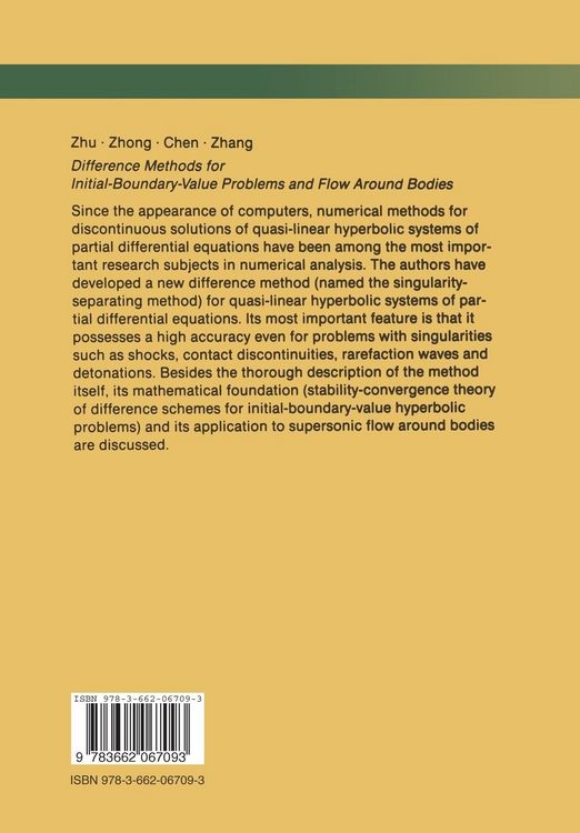 Produktbild: Difference Methods for Initial-Boundary-Value Problems and Flow Around Bodies