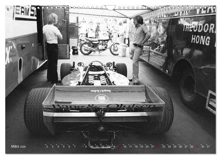 Produktbild: Grand Prix - Formel-Rennen 1972-1977 (Wandkalender 2026 DIN A3 quer), CALVENDO Monatskalender