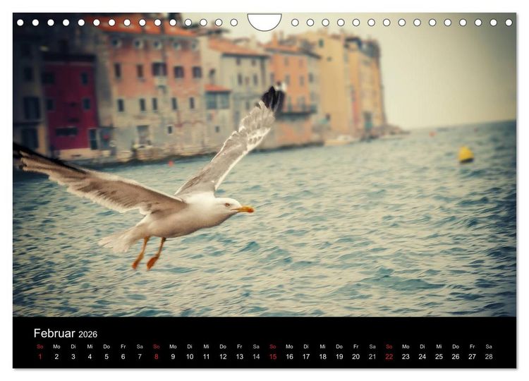 Produktbild: Rovinj Impressionen (Wandkalender 2026 DIN A4 quer), CALVENDO Monatskalender
