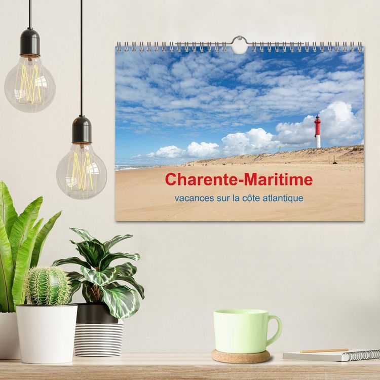 Produktbild: Charente-Maritime vacances sur la c&ocirc;te atlantique (Calendrier mural 2026 DIN A4 vertical), CALVENDO calendrier mensuel