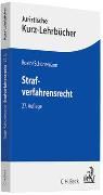 Produktbild: Strafverfahrensrecht