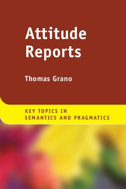 Produktbild: Attitude Reports