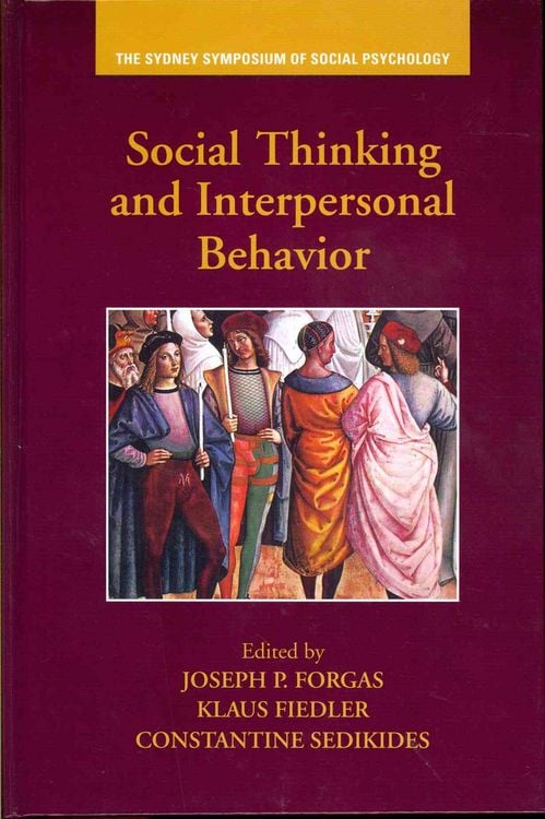 Produktbild: Social Thinking and Interpersonal Behavior