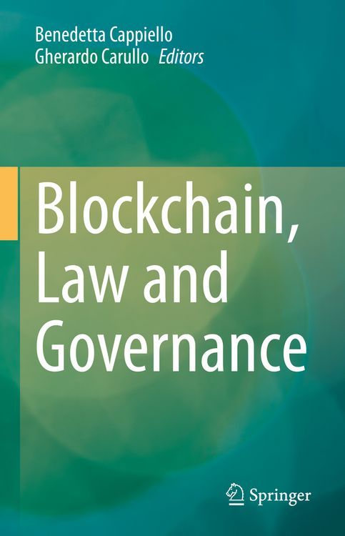 Produktbild: Blockchain, Law and Governance