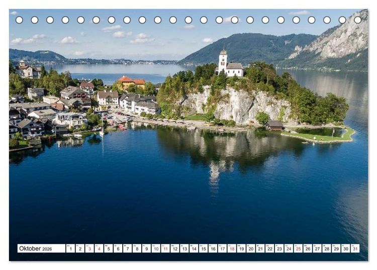 Produktbild: Geliebtes &Ouml;sterreich. Impressionen vom Paradies an der Donau (Tischkalender 2026 DIN A5 quer), CALVENDO Monatskalender
