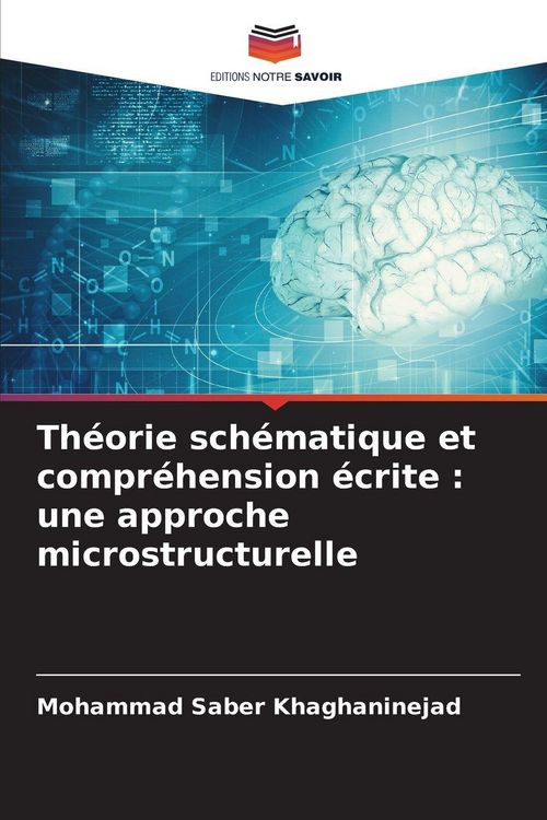 Produktbild: Th&eacute;orie sch&eacute;matique et compr&eacute;hension &eacute;crite : une approche microstructurelle