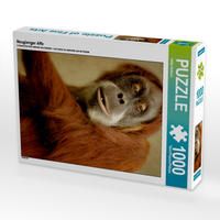 Produktbild: CALVENDO Puzzle Neugieriger Affe 1000 Teile Lege-Gr&ouml;&szlig;e 48 x 64 cm Foto-Puzzle Bild von Heike Hultsch