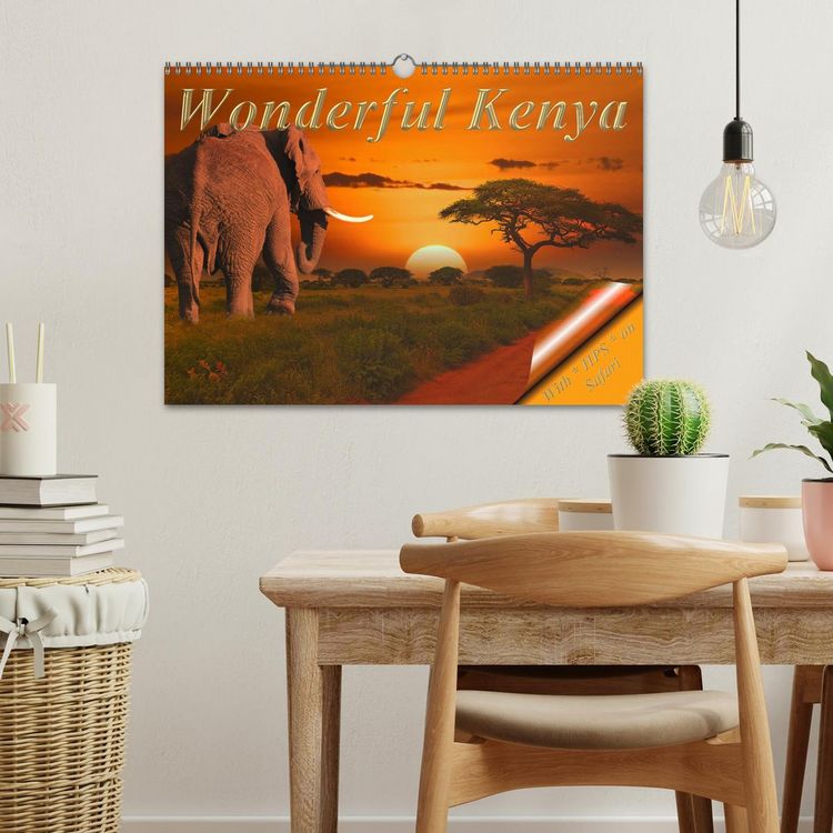 Produktbild: Wonderful Kenya (Wall Calendar 2026 DIN A3 landscape), CALVENDO 12 Month Wall Calendar