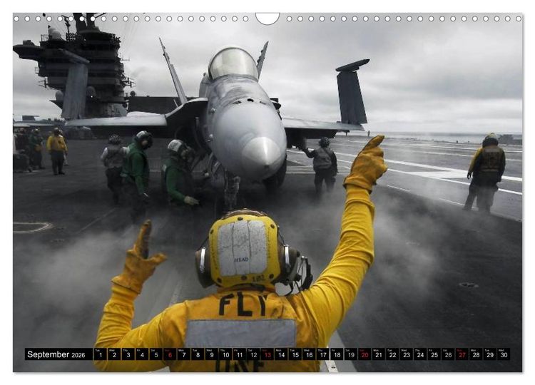 Produktbild: U.S. Aircraft - Fighting Jets (Wall Calendar 2026 DIN A3 landscape), CALVENDO 12 Month Wall Calendar