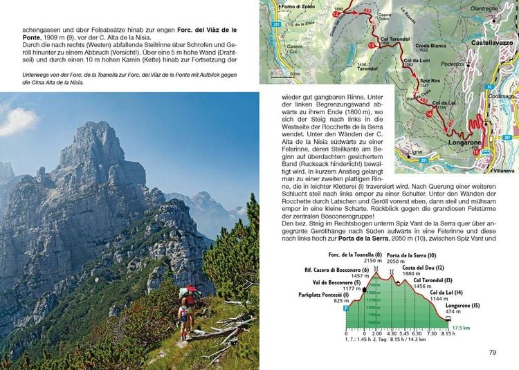Produktbild: ROTHER Wanderf&uuml;hrer Dolomiten Band 7 - S&uuml;d&ouml;stliche Dolomiten