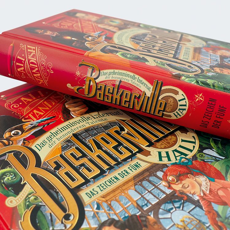 Produktbild: Baskerville Hall - Das geheimnisvolle Internat der besonderen Talente: Das Zeichen der F&uuml;nf