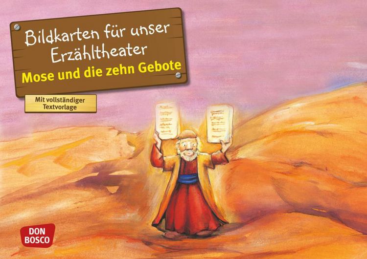 Bild vom Artikel Mose und die Zehn Gebote. Kamishibai Bildkartenset. vom Autor Susanne Brandt