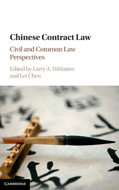 Produktbild: Chinese Contract Law