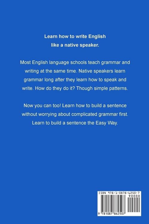 Produktbild: Let's Build a Sentence the Easy Way