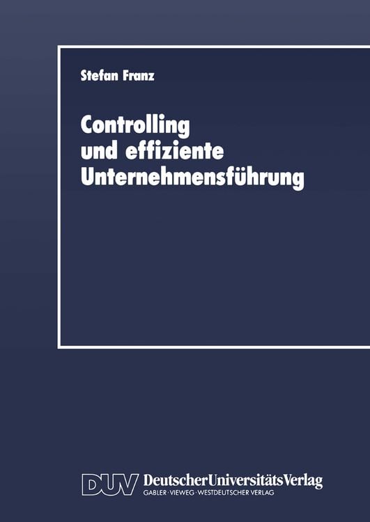 Produktbild: Controlling und effiziente Unternehmensf&uuml;hrung
