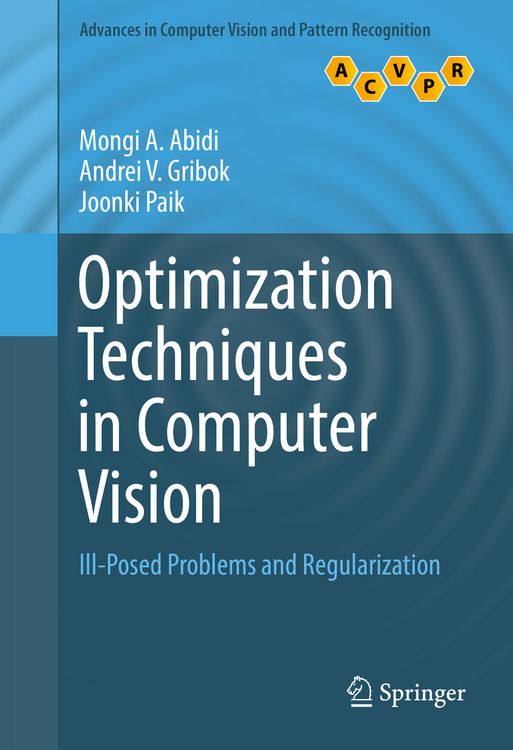 Produktbild: Optimization Techniques in Computer Vision