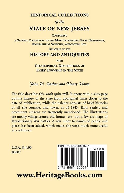 Produktbild: Historical Collections of the State of New Jersey