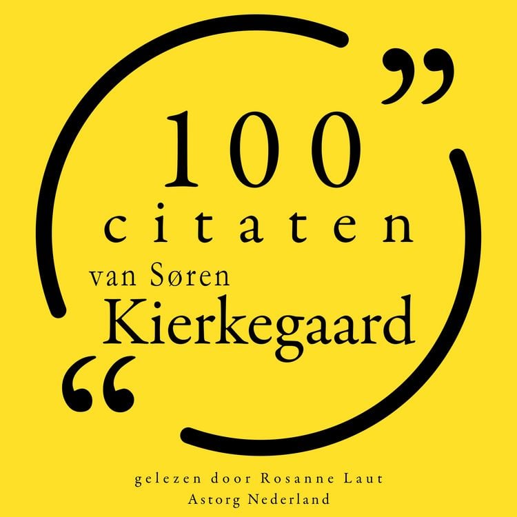 Produktbild: 100 citaten van S&oslash;ren Kierkegaard