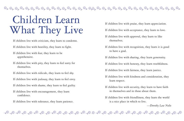 Produktbild: Children Learn What They Live