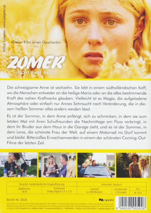 Produktbild: Zomer - Nichts wie raus! (OmU)