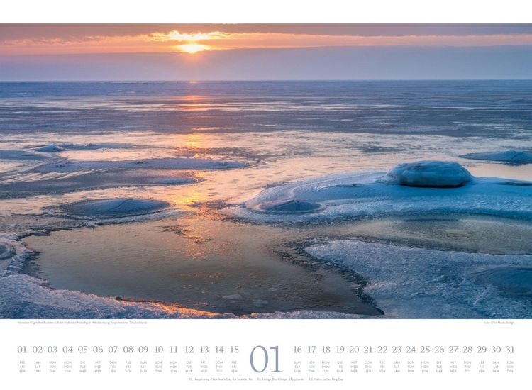 Produktbild: Tage am Meer Kalender 2027