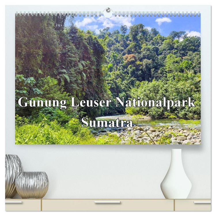 Produktbild: Gunung Leuser Nationalpark Sumatra (hochwertiger Premium Wandkalender 2026 DIN A2 quer), Kunstdruck in Hochglanz