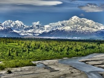 Produktbild: CALVENDO Puzzle Mount McKinley -Denali | 1000 Teile Lege-Gr&ouml;&szlig;e 64x48cm Foto-Puzzle f&uuml;r gl&uuml;ckliche Stunden