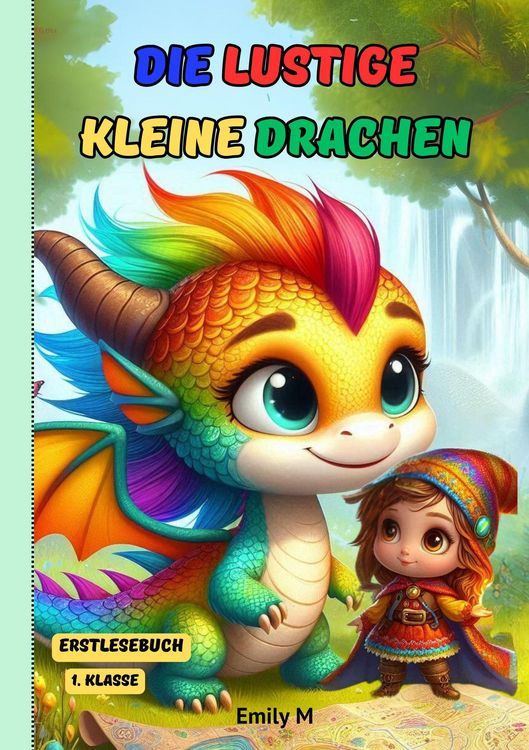 Produktbild: "Die Lustige Kleine Drachen"Erstlesebuch 1. Klasse