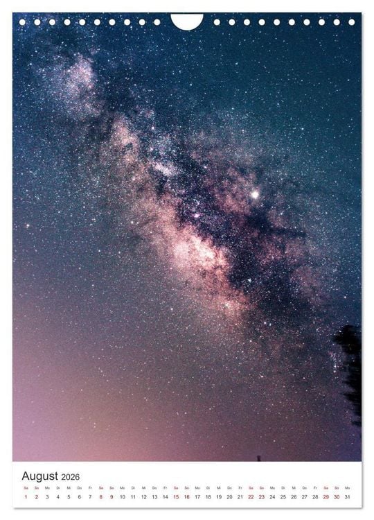 Produktbild: Milchstra&szlig;e - Unsere faszinierende Galaxie. (Wandkalender 2026 DIN A4 hoch), CALVENDO Monatskalender