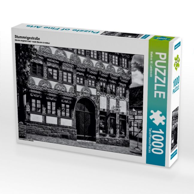 Produktbild: CALVENDO Puzzle Stummrigestra&szlig;e | 1000 Teile Lege-Gr&ouml;&szlig;e 64x48cm Foto-Puzzle f&uuml;r gl&uuml;ckliche Stunden