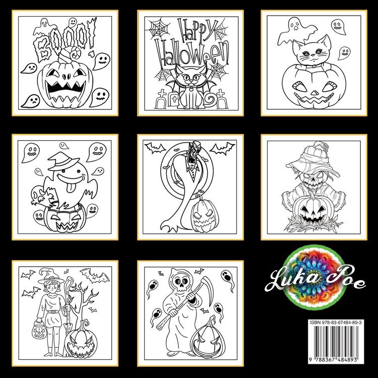 Produktbild: Fall O Ween Coloring Book