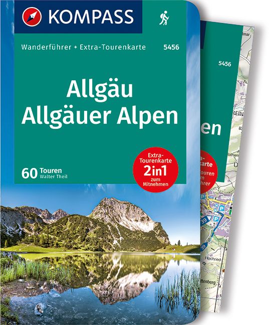 Produktbild: KOMPASS Wanderf&uuml;hrer Allg&auml;u, Allg&auml;uer Alpen