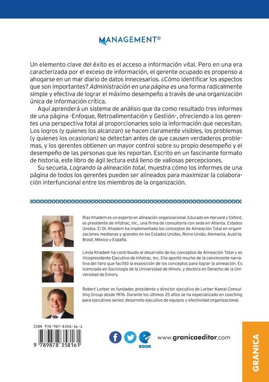 Produktbild: Administraci&oacute;n En Una P&aacute;gina