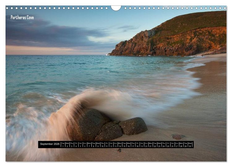 Produktbild: Photographic Cornwall 2026 (Wall Calendar 2026 DIN A3 landscape), CALVENDO 12 Month Wall Calendar