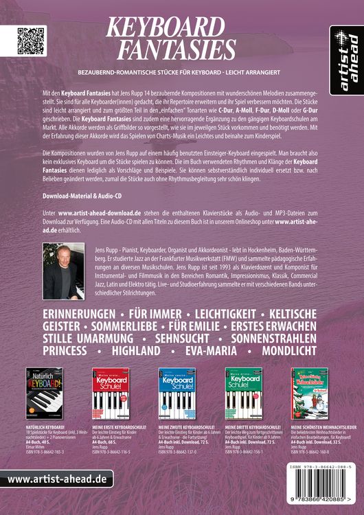 Produktbild: Keyboard Fantasies