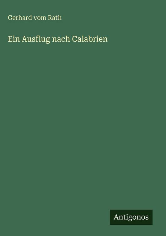 Produktbild: Ein Ausflug nach Calabrien