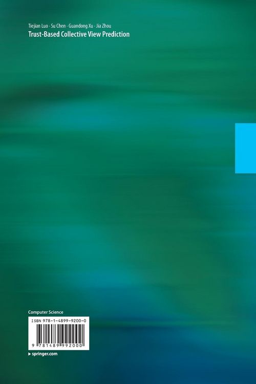 Produktbild: Trust-based Collective View Prediction